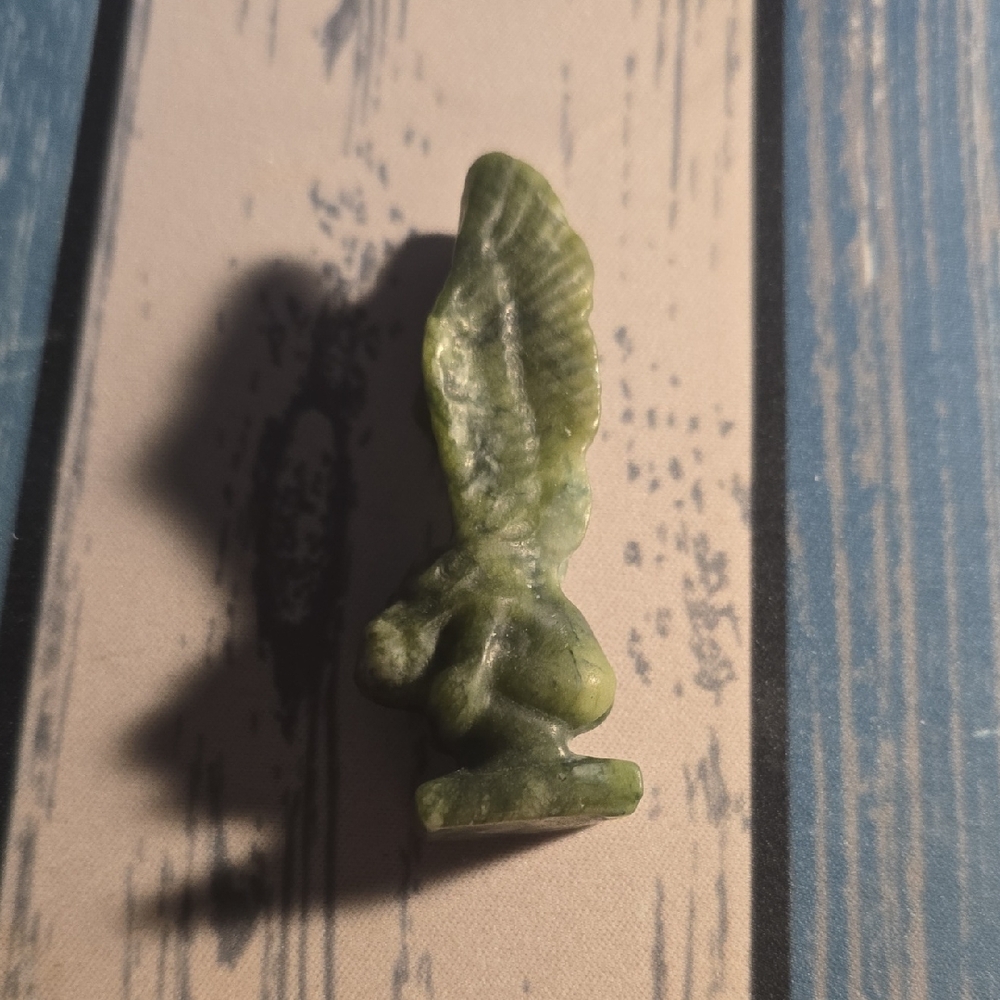 Jade Crystal Angel Figurine